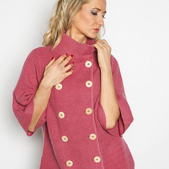 Women's Double Breasted Jacket - Picture 1 of 11